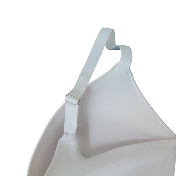 Underoutfit The Satin Grace 3D Molded White Bra New with Tags Size XL Style 1258 - Picture 12 of 14